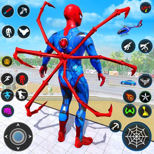 cyber rope hero in spider game.png